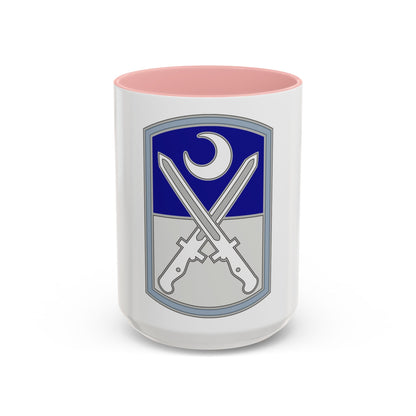 218 Maneuver Enhancement Brigade 3 (U.S. Army) Accent Coffee Mug