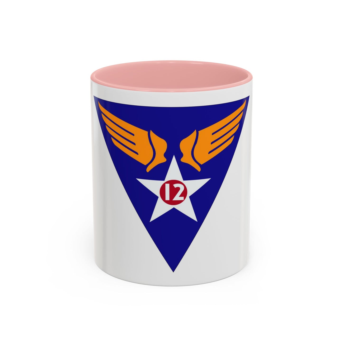 12 Air Force (U.S. Army) Accent Coffee Mug