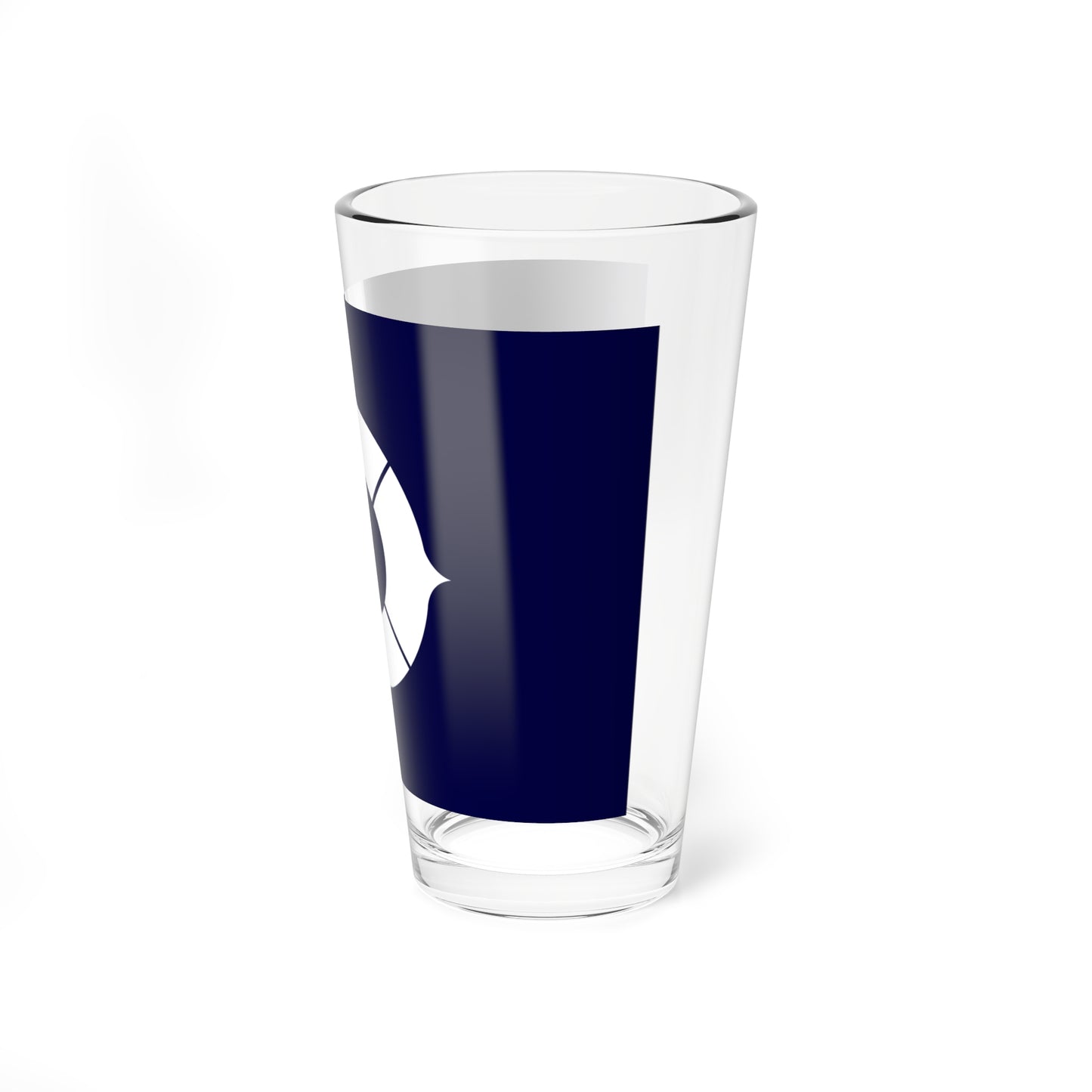 Flag of Toyonaka Osaka dark blue version (Japan) Pint Glass 16oz