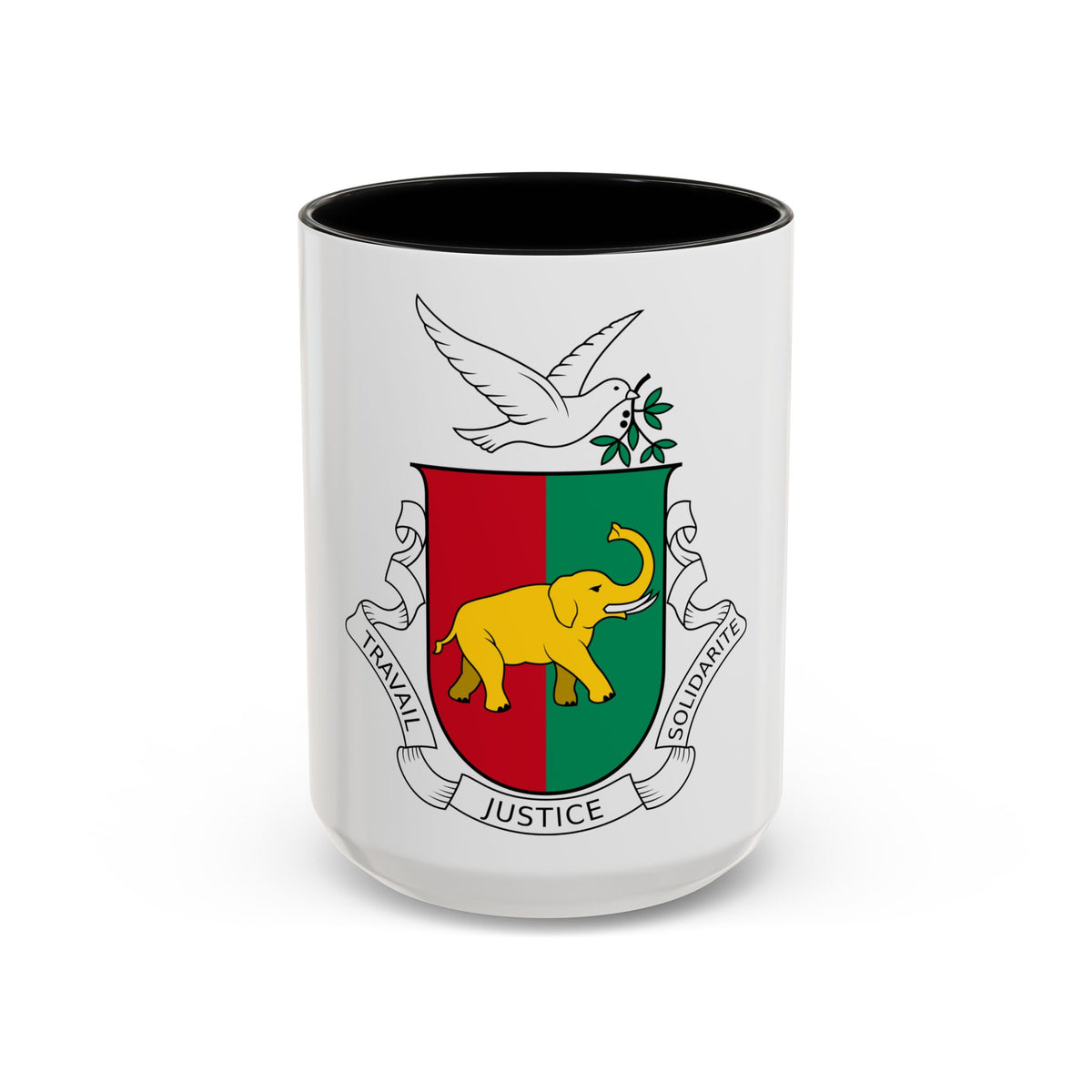 Coat of arms of Guinea 1958-1984 - Accent Coffee Mug