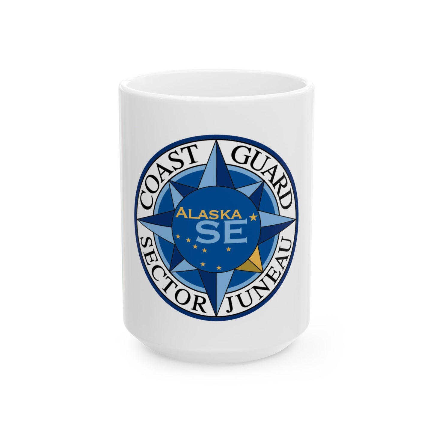 USCG Sector Juneau (U.S. Coast Guard) White Coffee Mug