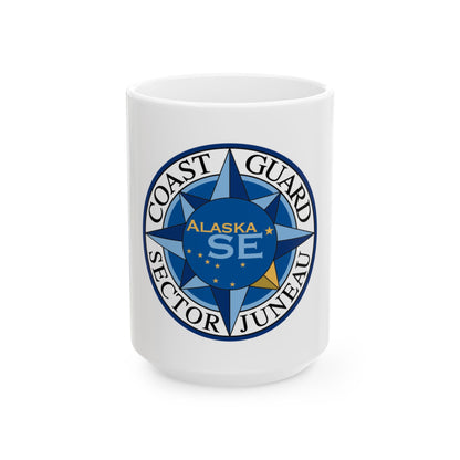 USCG Sector Juneau (U.S. Coast Guard) White Coffee Mug