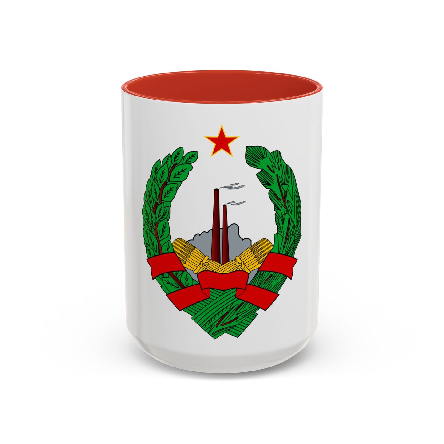 Coat of Arms of the Socialist Republic of Bosnia and Herzegovina - Accent Coffee Mug