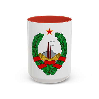 Coat of Arms of the Socialist Republic of Bosnia and Herzegovina - Accent Coffee Mug