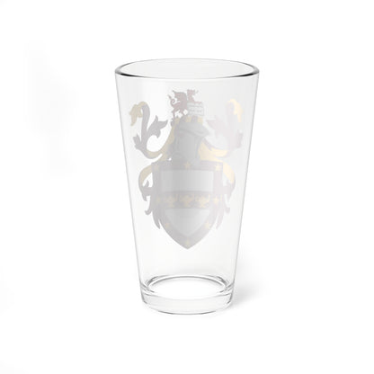 University of Wales (United Kingdom) (Coat of Arms) Pint Glass 16oz