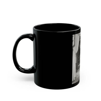 Kim Novak #260 (Vintage Female Icon) Black Coffee Mug-Go Mug Yourself