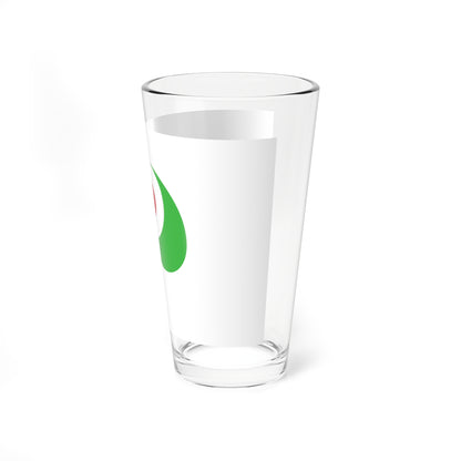 Flag of Iwata Shizuoka (Japan) Pint Glass 16oz