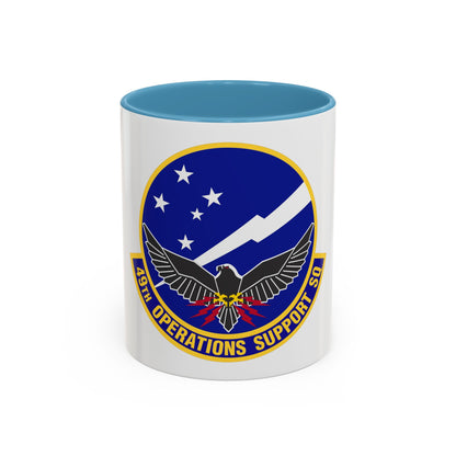 49th Operations Support Squadron (U.S. Air Force) Accent Coffee Mug