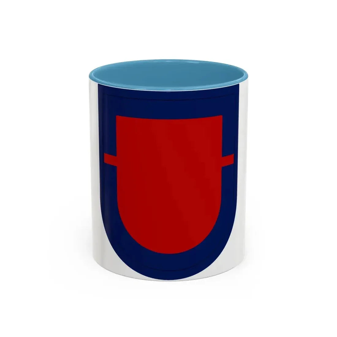 501st Infantry Regiment (U.S. Army) Accent Coffee Mug 11oz Light Blue - Go Mug Yourself