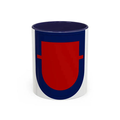 501st Infantry Regiment (U.S. Army) Accent Coffee Mug 11oz Navy - Go Mug Yourself