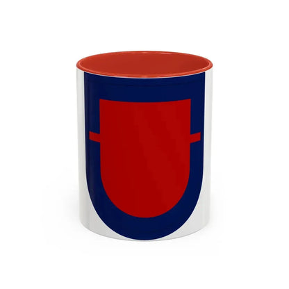 501st Infantry Regiment (U.S. Army) Accent Coffee Mug 11oz Red - Go Mug Yourself