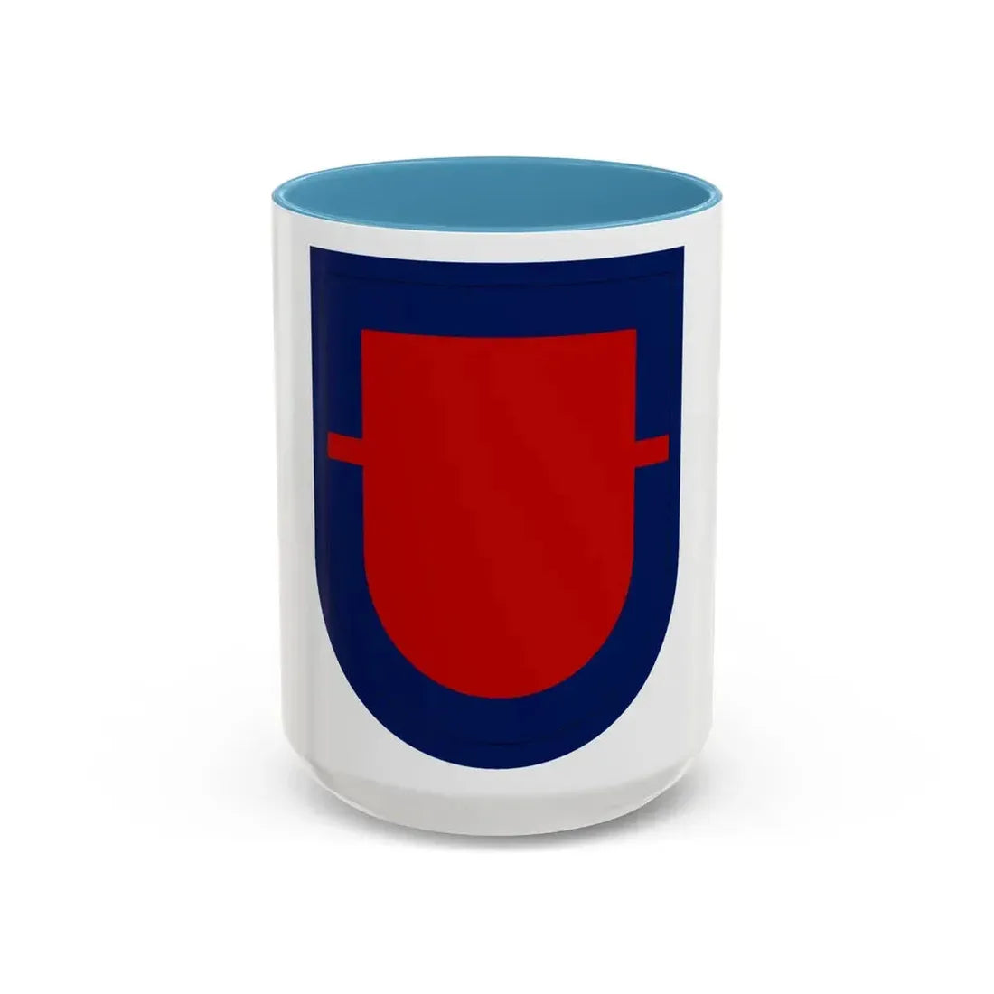 501st Infantry Regiment (U.S. Army) Accent Coffee Mug 15oz Light Blue - Go Mug Yourself