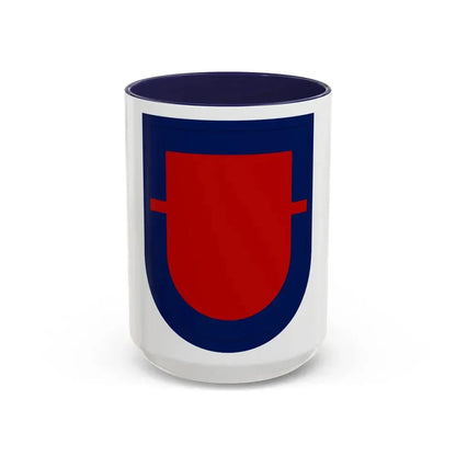 501st Infantry Regiment (U.S. Army) Accent Coffee Mug 15oz Navy - Go Mug Yourself
