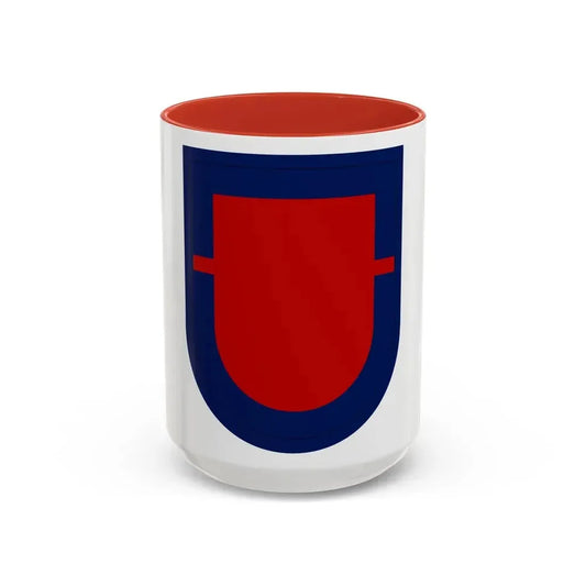 501st Infantry Regiment (U.S. Army) Accent Coffee Mug 15oz Red - Go Mug Yourself