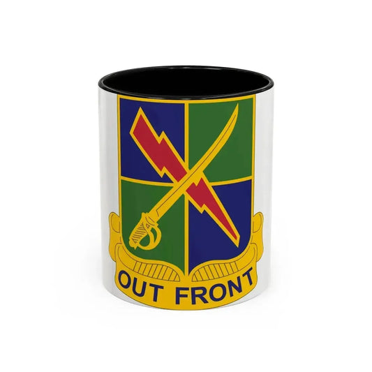 501st Military Intelligence Battalion (U.S. Army) Accent Coffee Mug 11oz Black - Go Mug Yourself