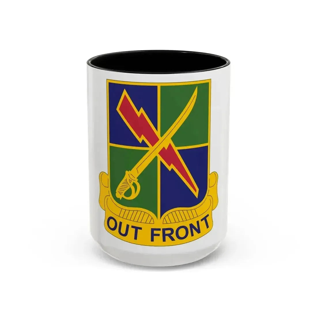 501st Military Intelligence Battalion (U.S. Army) Accent Coffee Mug 15oz Black - Go Mug Yourself