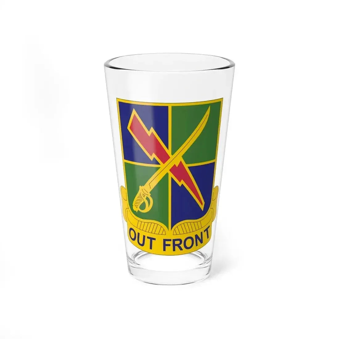 501st Military Intelligence Battalion (U.S. Army) Pint Glass 16oz 16oz - Go Mug Yourself