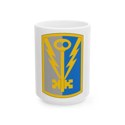 501st Military Intelligence Brigade (U.S. Army) White Coffee Mug-15oz-Go Mug Yourself