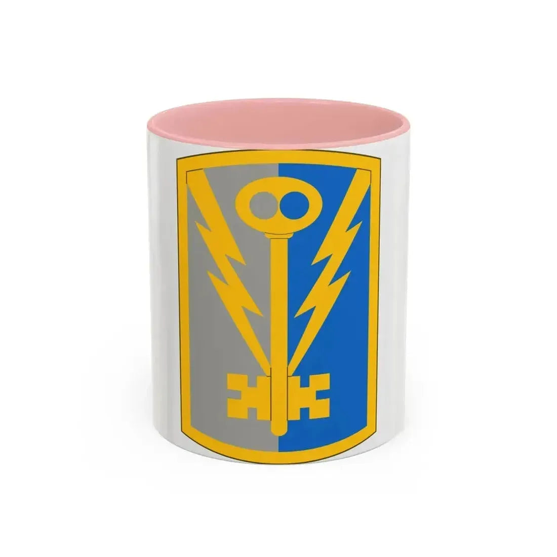 501st Military Intelligence Brigade (U.S. Army) Accent Coffee Mug 11oz Pink - Go Mug Yourself