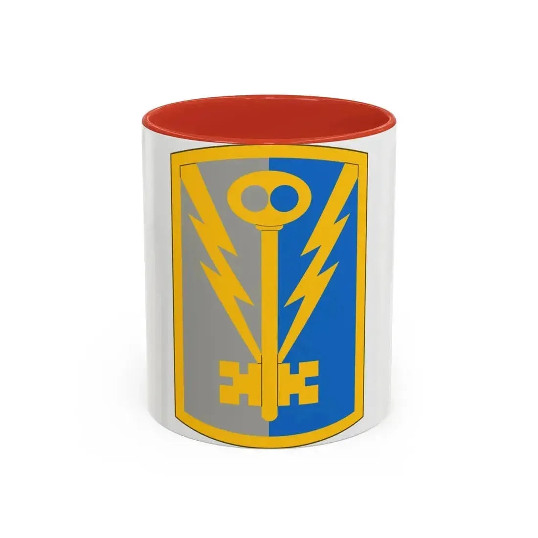 501st Military Intelligence Brigade (U.S. Army) Accent Coffee Mug 11oz Red - Go Mug Yourself