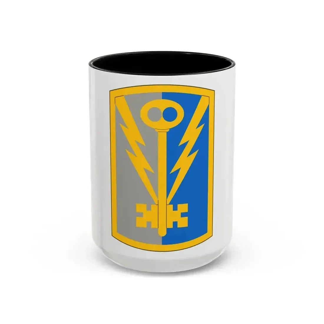 501st Military Intelligence Brigade (U.S. Army) Accent Coffee Mug 15oz Black - Go Mug Yourself