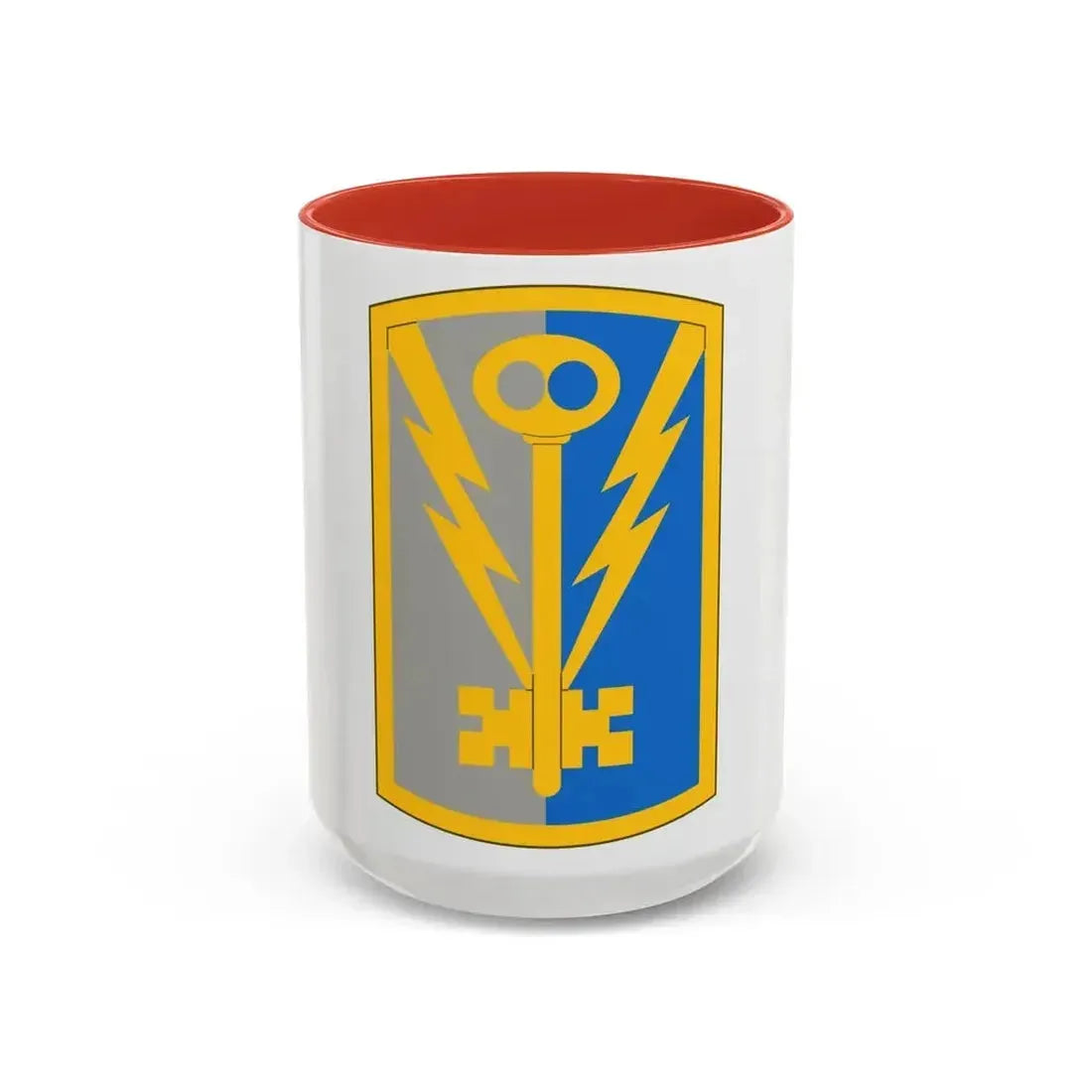 501st Military Intelligence Brigade (U.S. Army) Accent Coffee Mug 15oz Red - Go Mug Yourself