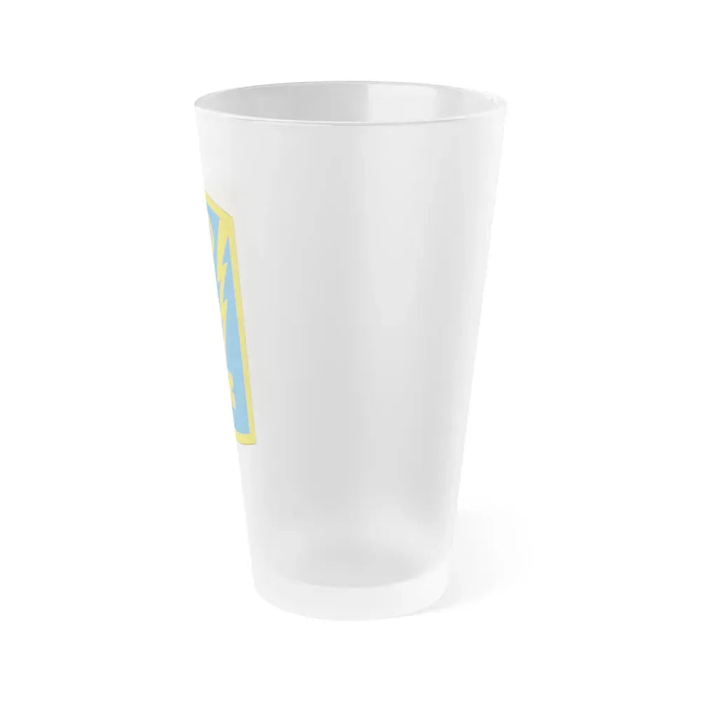 501st Military Intelligence Brigade (U.S. Army) Frosted Pint Glass 16oz - Go Mug Yourself