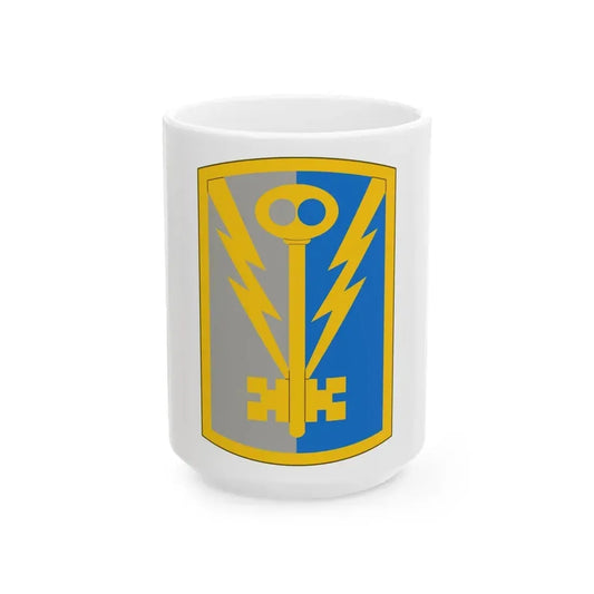 501st Military Intelligence Brigade (U.S. Army) White Coffee Mug 15oz - Go Mug Yourself