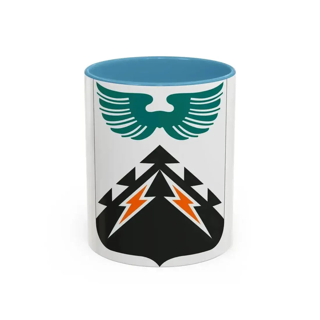 502 Aviation Regiment 2 (U.S. Army) Accent Coffee Mug 11oz Light Blue - Go Mug Yourself