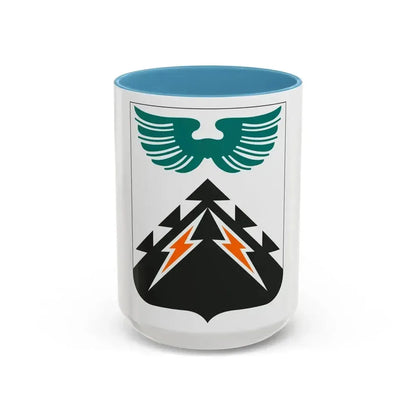 502 Aviation Regiment 2 (U.S. Army) Accent Coffee Mug 15oz Light Blue - Go Mug Yourself