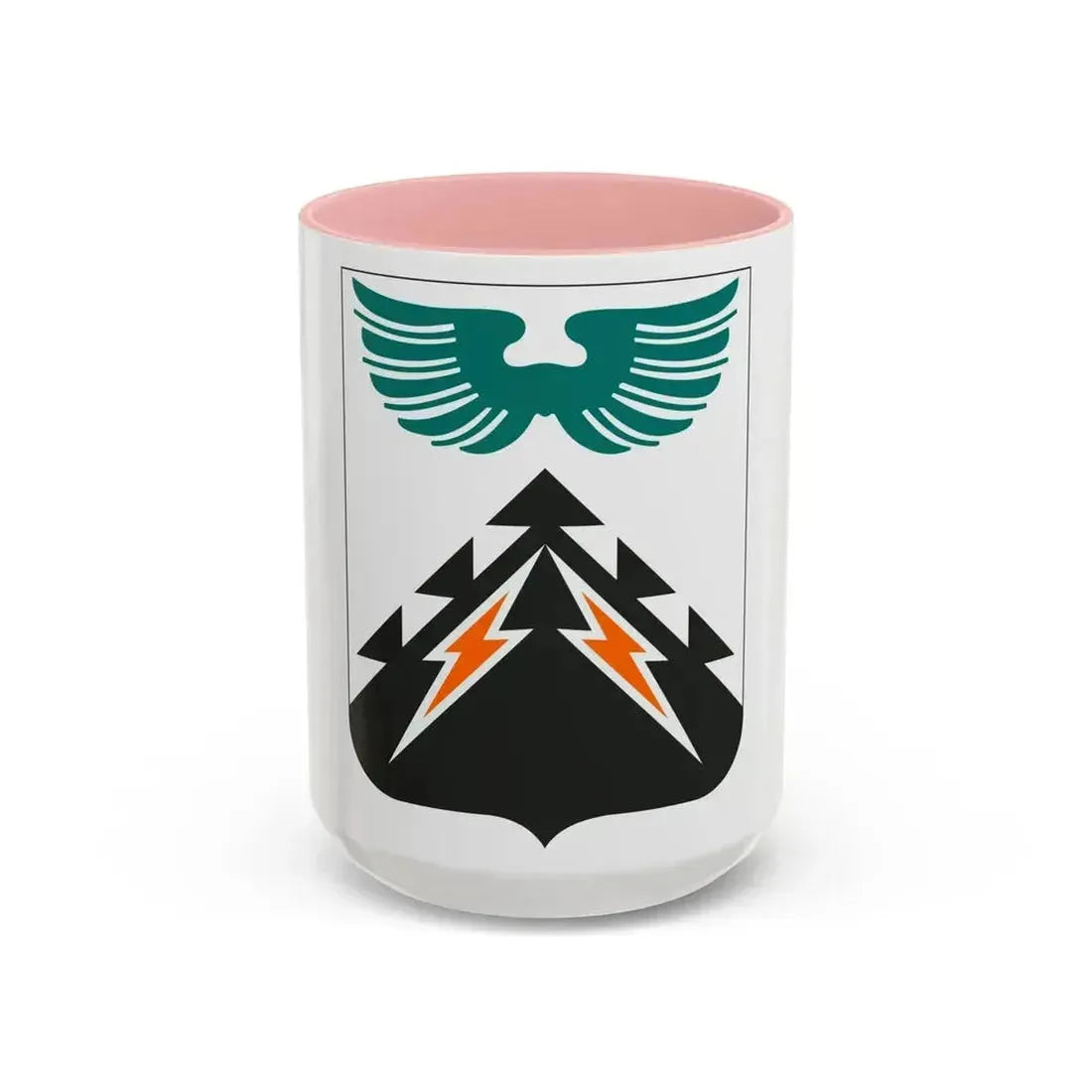 502 Aviation Regiment 2 (U.S. Army) Accent Coffee Mug 15oz Pink - Go Mug Yourself