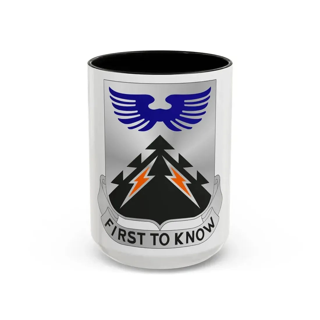 502 Aviation Regiment (U.S. Army) Accent Coffee Mug 15oz Black - Go Mug Yourself