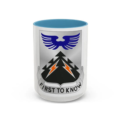 502 Aviation Regiment (U.S. Army) Accent Coffee Mug 15oz Light Blue - Go Mug Yourself