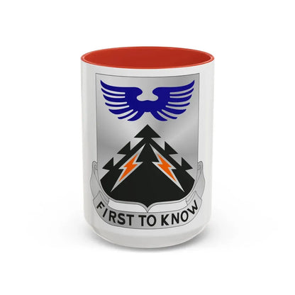 502 Aviation Regiment (U.S. Army) Accent Coffee Mug 15oz Red - Go Mug Yourself