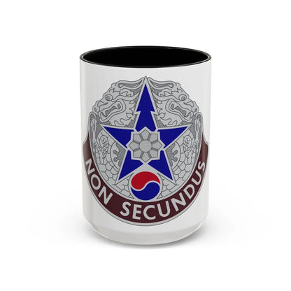 502 Field Hospital (U.S. Army) Accent Coffee Mug-15oz-Black-Go Mug Yourself