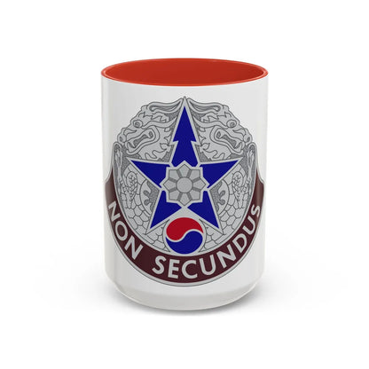 502 Field Hospital (U.S. Army) Accent Coffee Mug-15oz-Red-Go Mug Yourself