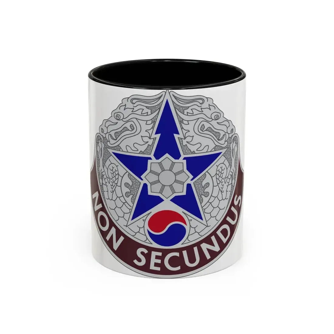 502 Field Hospital (U.S. Army) Accent Coffee Mug 11oz Black - Go Mug Yourself