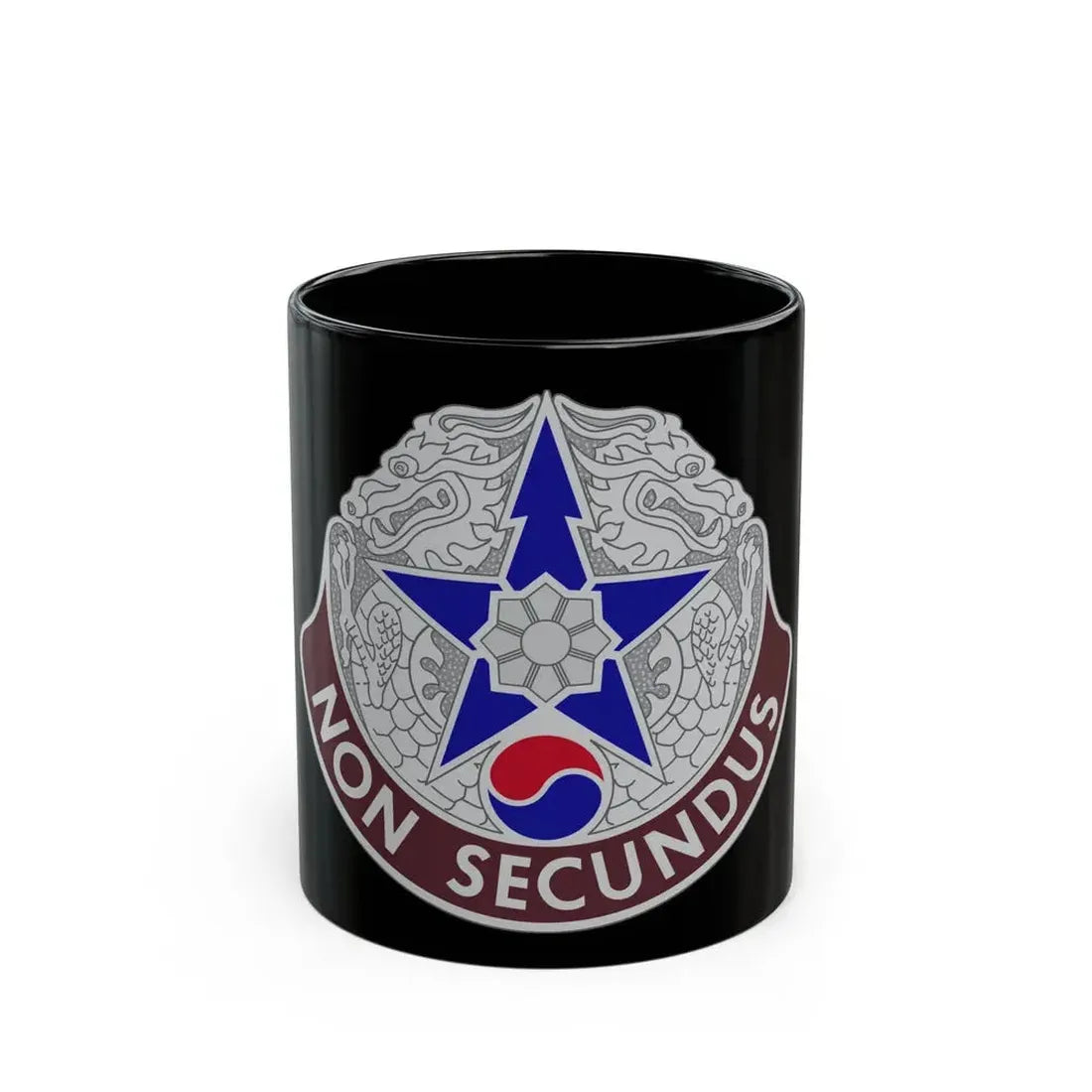 502 Field Hospital (U.S. Army) Black Coffee Mug 11oz - Go Mug Yourself