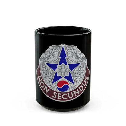 502 Field Hospital (U.S. Army) Black Coffee Mug 15oz - Go Mug Yourself