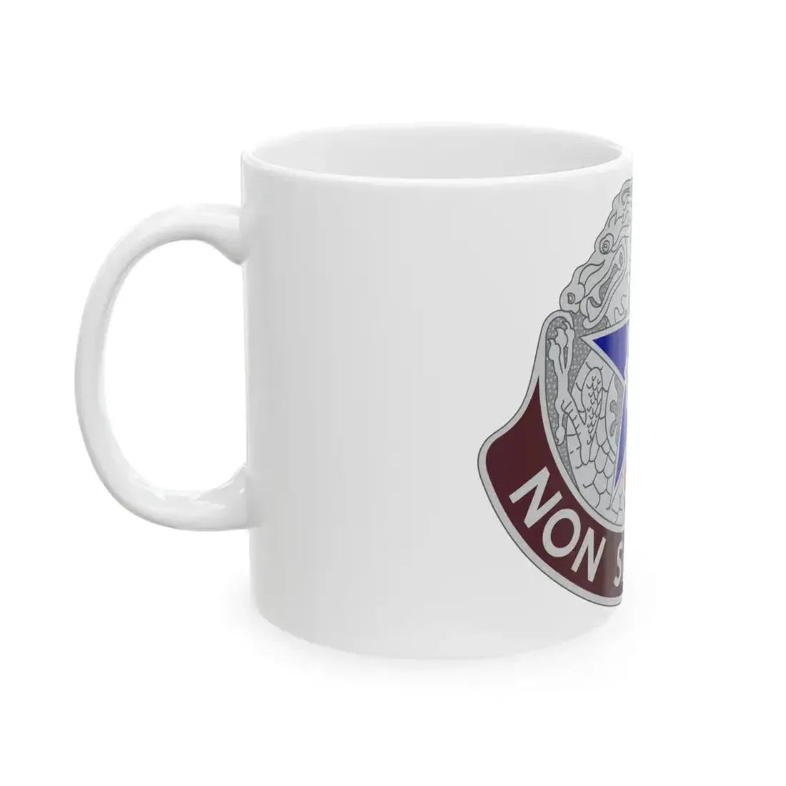 502 Field Hospital (U.S. Army) White Coffee Mug - Go Mug Yourself
