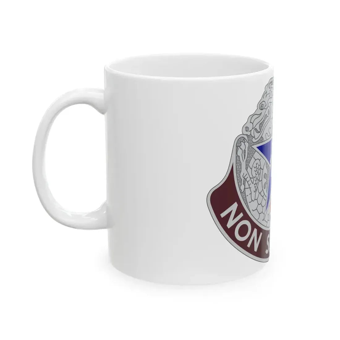 502 Field Hospital (U.S. Army) White Coffee Mug - Go Mug Yourself