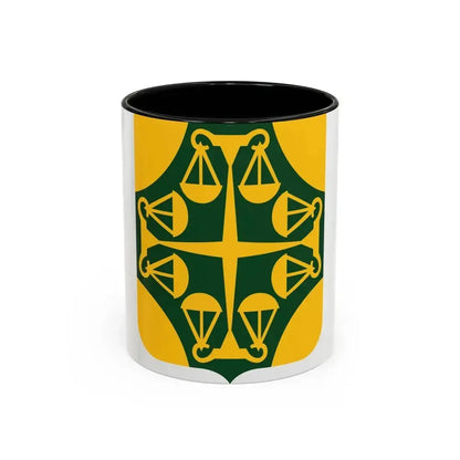 502 Military Police Battalion 2 (U.S. Army) Accent Coffee Mug 11oz Black - Go Mug Yourself