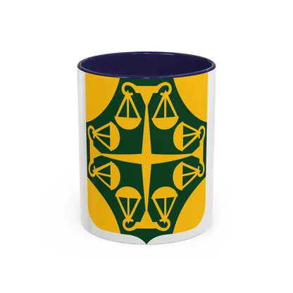 502 Military Police Battalion 2 (U.S. Army) Accent Coffee Mug 11oz Navy - Go Mug Yourself