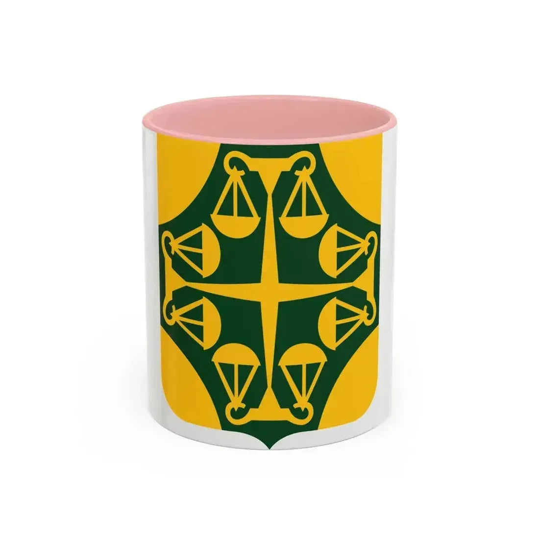502 Military Police Battalion 2 (U.S. Army) Accent Coffee Mug 11oz Pink - Go Mug Yourself