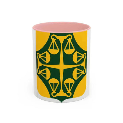 502 Military Police Battalion 2 (U.S. Army) Accent Coffee Mug 11oz Pink - Go Mug Yourself
