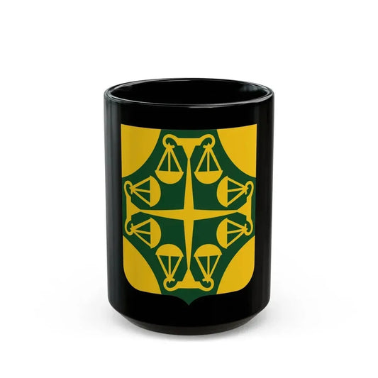 502 Military Police Battalion 2 (U.S. Army) Black Coffee Mug 15oz - Go Mug Yourself