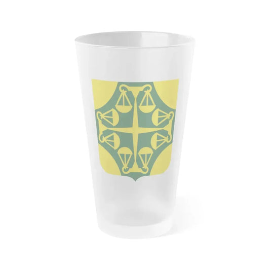 502 Military Police Battalion 2 (U.S. Army) Frosted Pint Glass 16oz Default Title - Go Mug Yourself