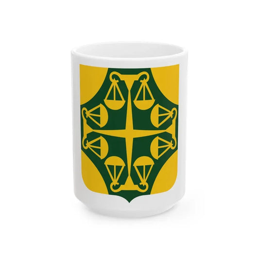 502 Military Police Battalion 2 (U.S. Army) White Coffee Mug 15oz - Go Mug Yourself