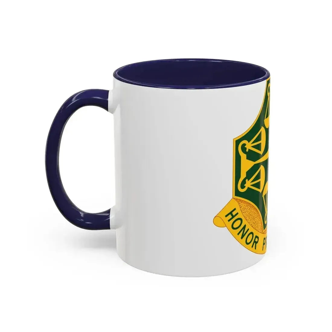 502 Military Police Battalion (U.S. Army) Accent Coffee Mug - Go Mug Yourself