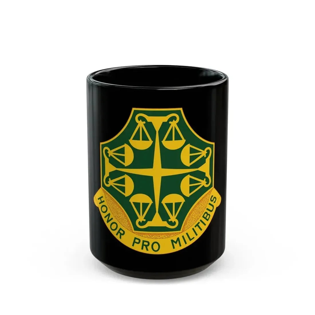 502 Military Police Battalion (U.S. Army) Black Coffee Mug 15oz - Go Mug Yourself